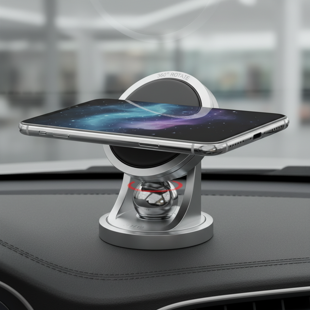 360° Magnetic Car Phone Mount